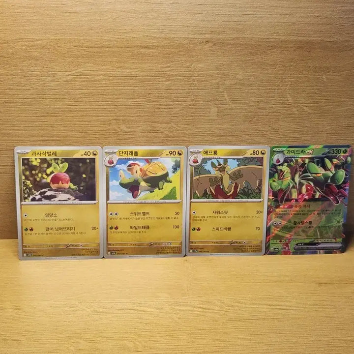 [BUNJANG] Pokemon Scatterbug, Spewpa, Spewpa (Uncommon), &amp; Vivillon EX / [ 포켓몬스터 ] 과사삭벌레, 단지래플, 애프룡 일반, 과미드라 ex