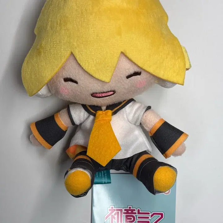 [BUNJANG] Kagamine Rin Mini Plush Doll / 새상품 카가미네 렌 미니인형 누이 판매
