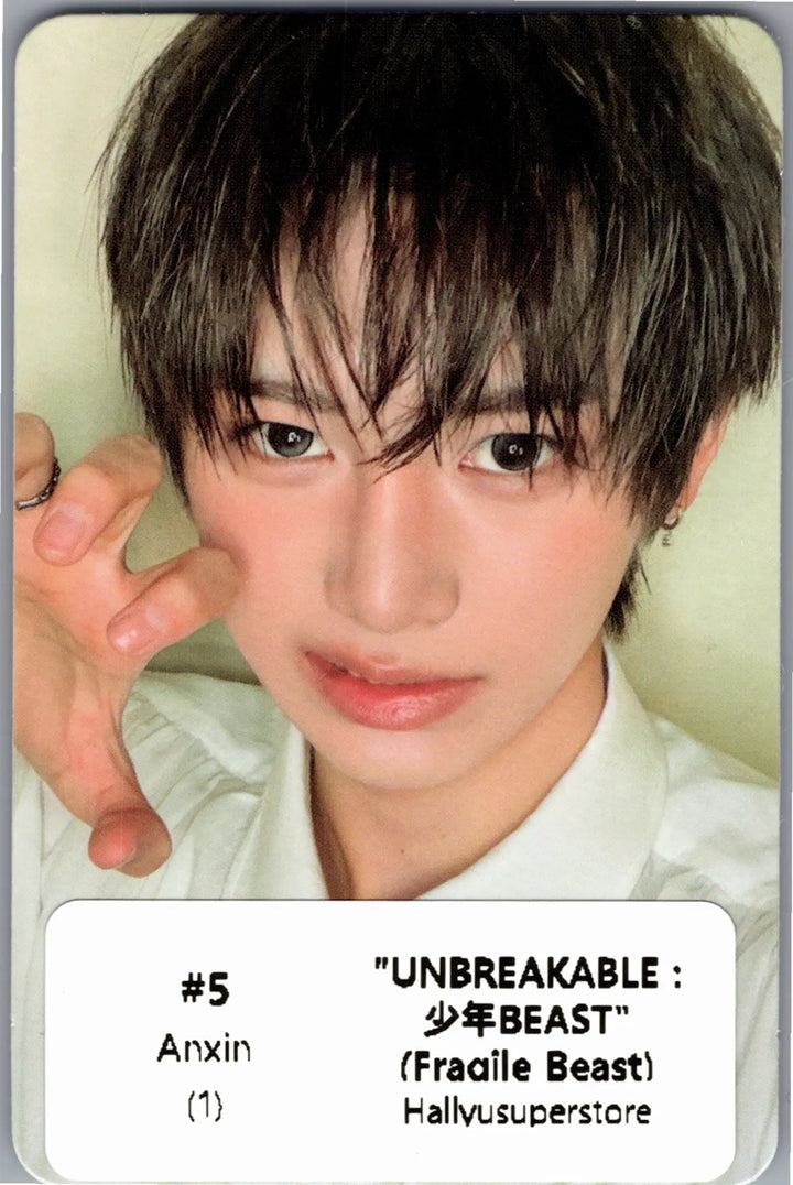 ALPHA DRIVE ONE "UNBREAKABLE : 少年BEAST" - Official Photocards (Fragile Beast Ver.) [26.08.27]