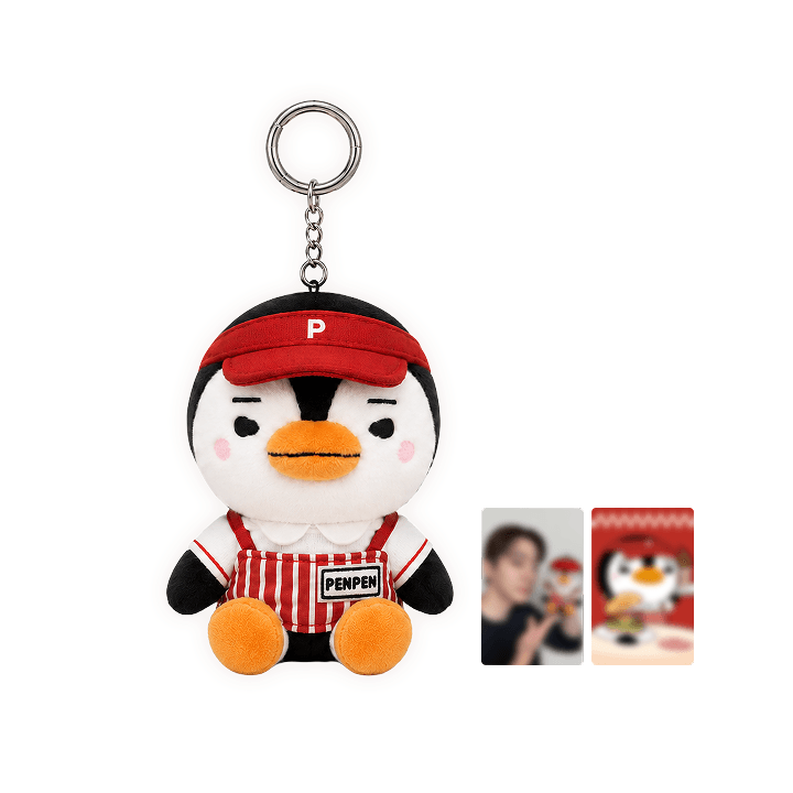 [Pre-Order] LEE JUNHO - LUNCH CLUB PENPEN PLUSH KEYRING