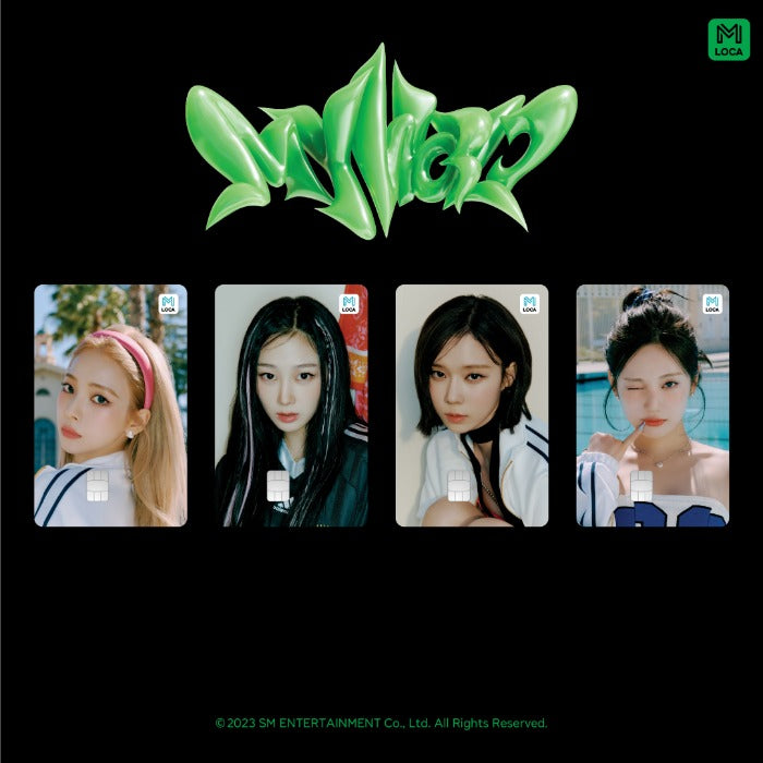 Aespa - Locamobility Card "My World Ver." (Choose Member) - HALLYUSUPERSTORE