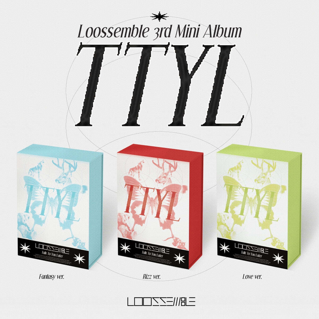 Loossemble - 3rd Mini "TTYL" (Random / Set) - HALLYUSUPERSTORE