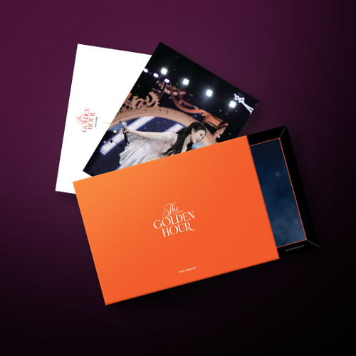 IU - IU Concert "The Golden Hour" Official MD (Acrylic Kit, Postcard Set) - HALLYUSUPERSTORE