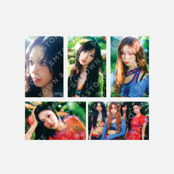 Aespa - [Better Things] Official MD (4x6 Photo Set, Postcard + Hologram Photocard Set, A4 Photo Set) - HALLYUSUPERSTORE