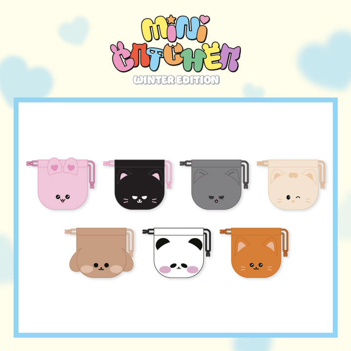 [Pre-Order] DreamCatcher - "MiniCatcher Winter Edition" Minicatcher String Pouch (Choose Member)