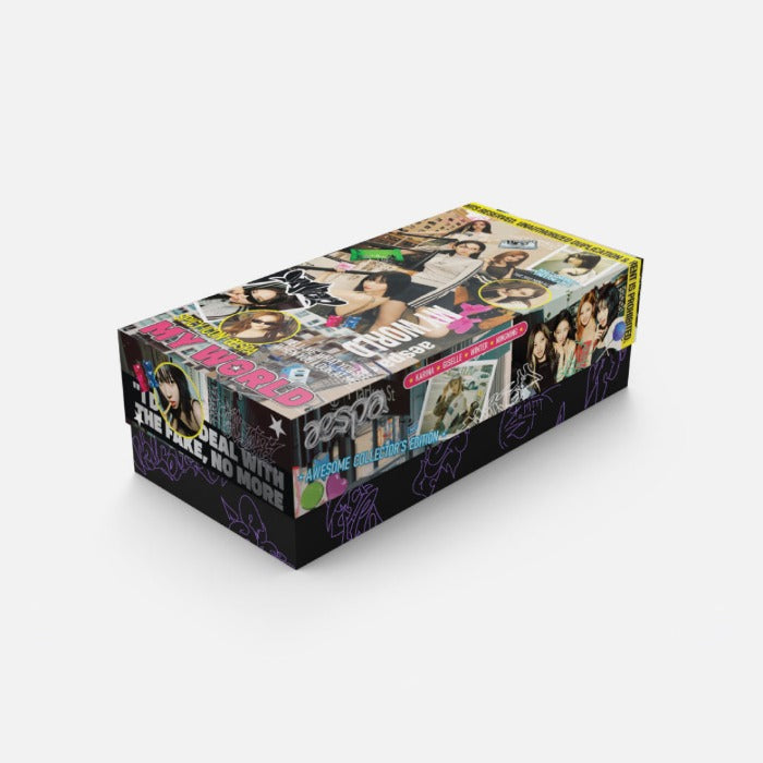 Aespa - "MY World" Official MD - HALLYUSUPERSTORE