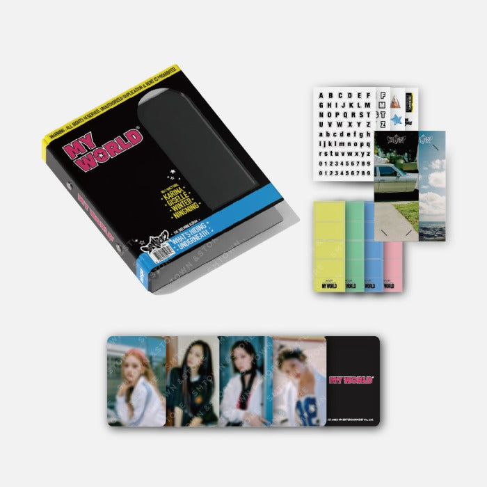 Aespa - MEMORY COLLECT BOOK "My World" (Choose Member) - HALLYUSUPERSTORE