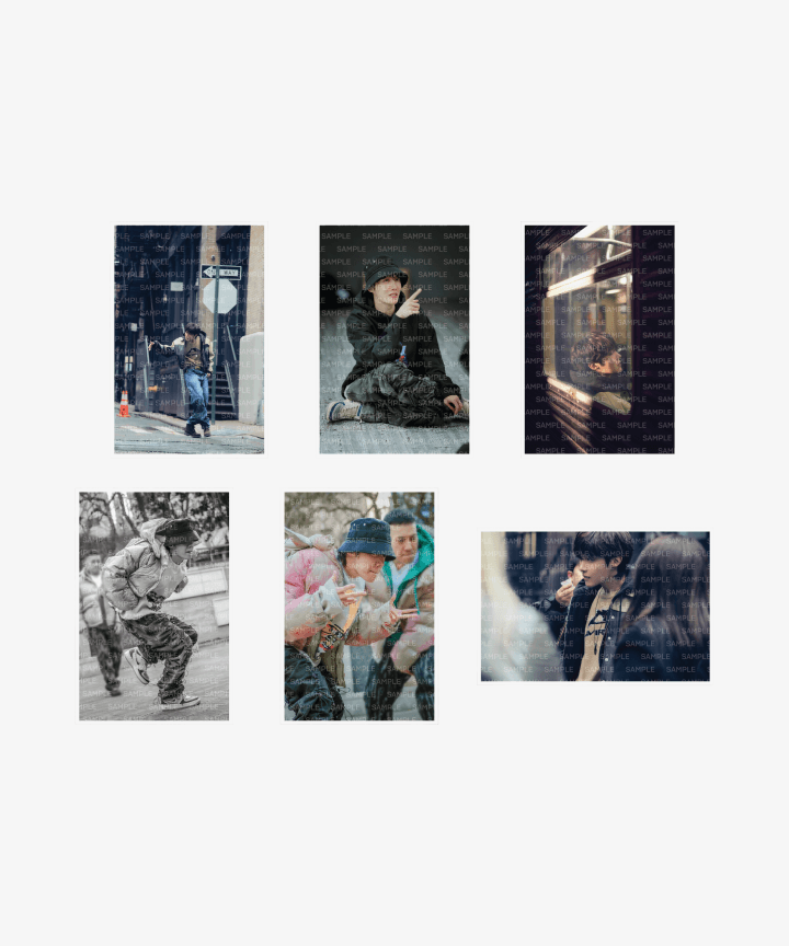 J-Hope (of BTS) - "Hope On The Street Vol.1" Official MD (Postcard Set, Keyring) - HALLYUSUPERSTORE
