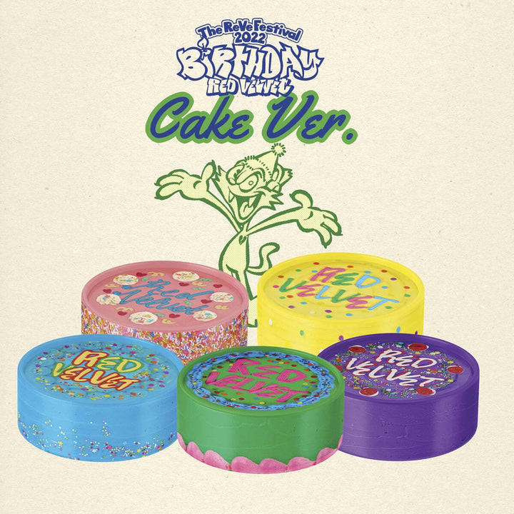 Red Velvet - Mini Album "The ReVe Festival 2022 - Birthday" [Cake Ver.] (Random)