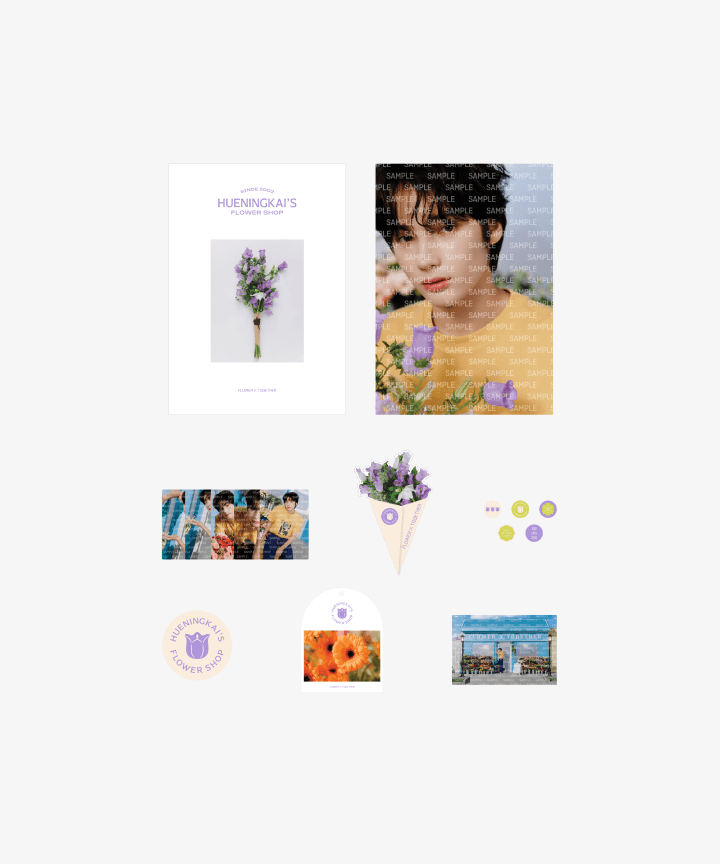 [Pre-Order] HueningKai (of TXT) - Flower Shop Photo Package - HALLYUSUPERSTORE