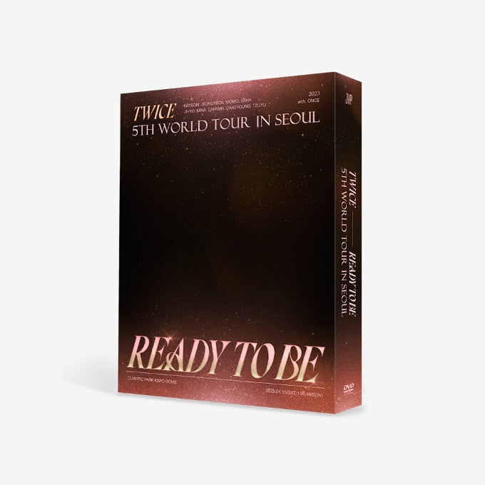 Twice - 5th World Tour "Ready To Be" In Seoul [DVD] - HALLYUSUPERSTORE