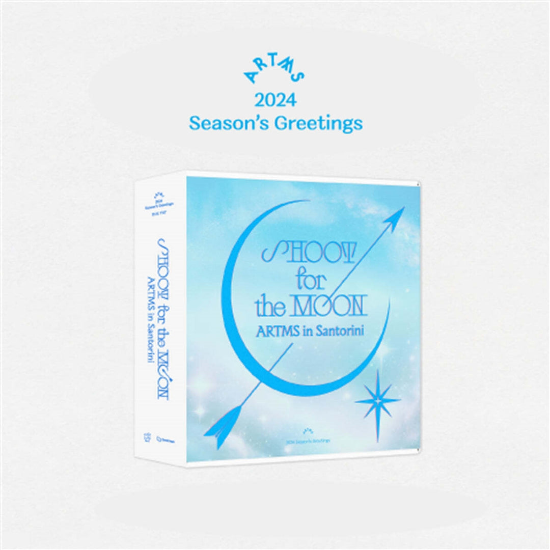 ARTMS - 2024 Season's Greetings "Shoot for The Moon ARTMS in Santorini" - HALLYUSUPERSTORE