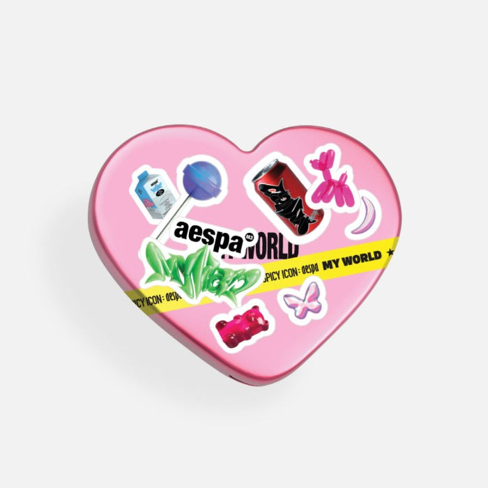 Aespa - "MY World" Official MD - HALLYUSUPERSTORE