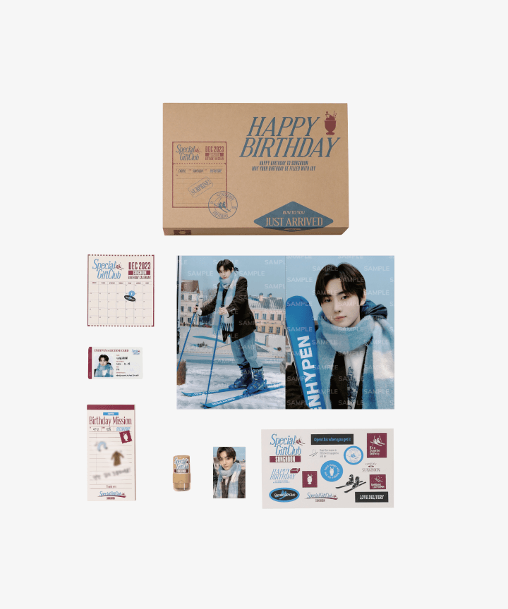 SungHoon (of Enhypen) - Special Giftclub Official MD [2023] - HALLYUSUPERSTORE