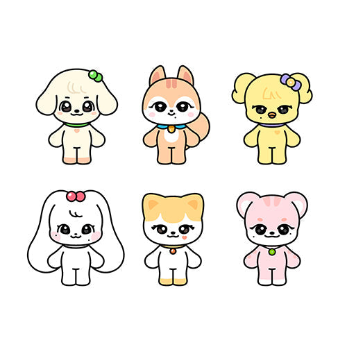 [In Stock MD] IVE - Official MD (Character Plush Doll "MINIVE") - HALLYUSUPERSTORE