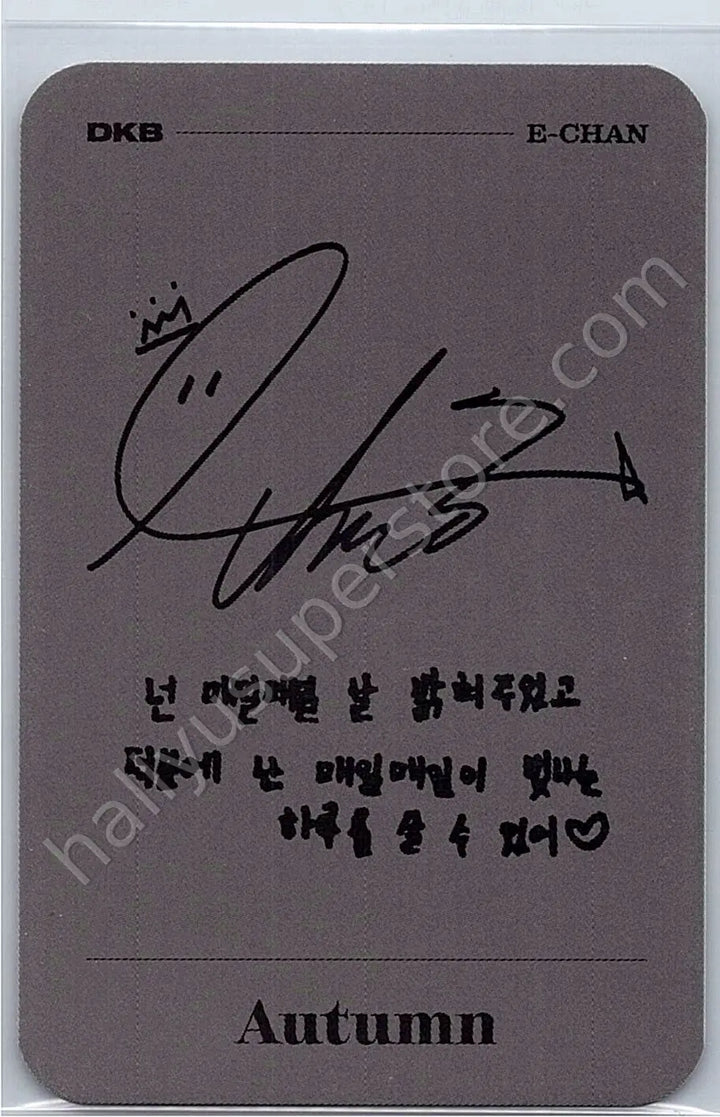 DKB - E-chan - Autumn album photocard