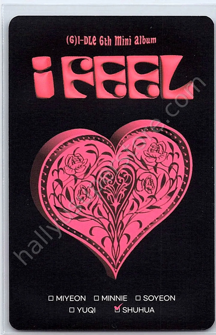 i-dle - Shuhua - I Feel album photocard jewel case version