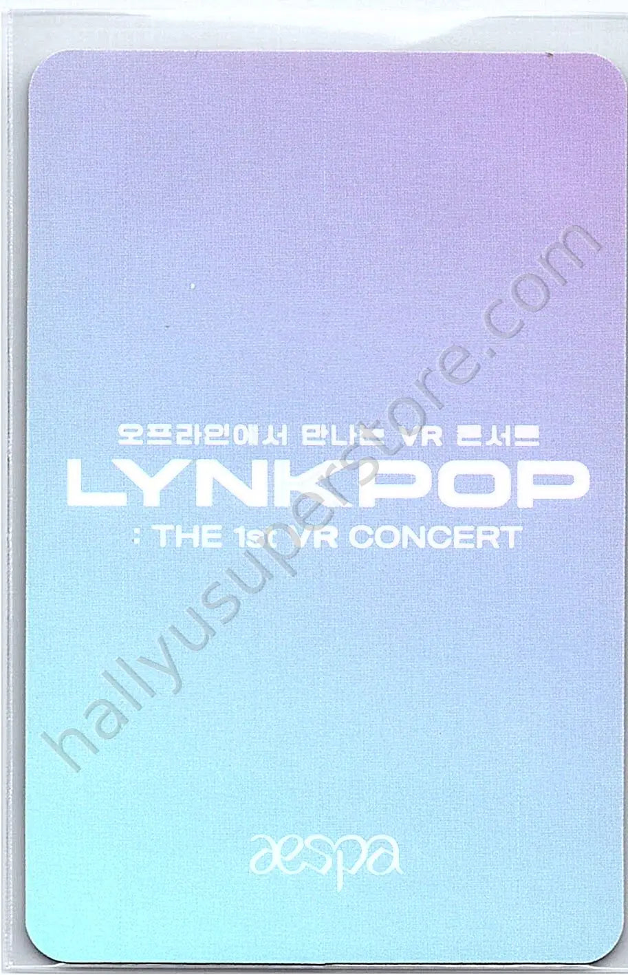 aespa - Winter - Lynk-pop concert vr concert