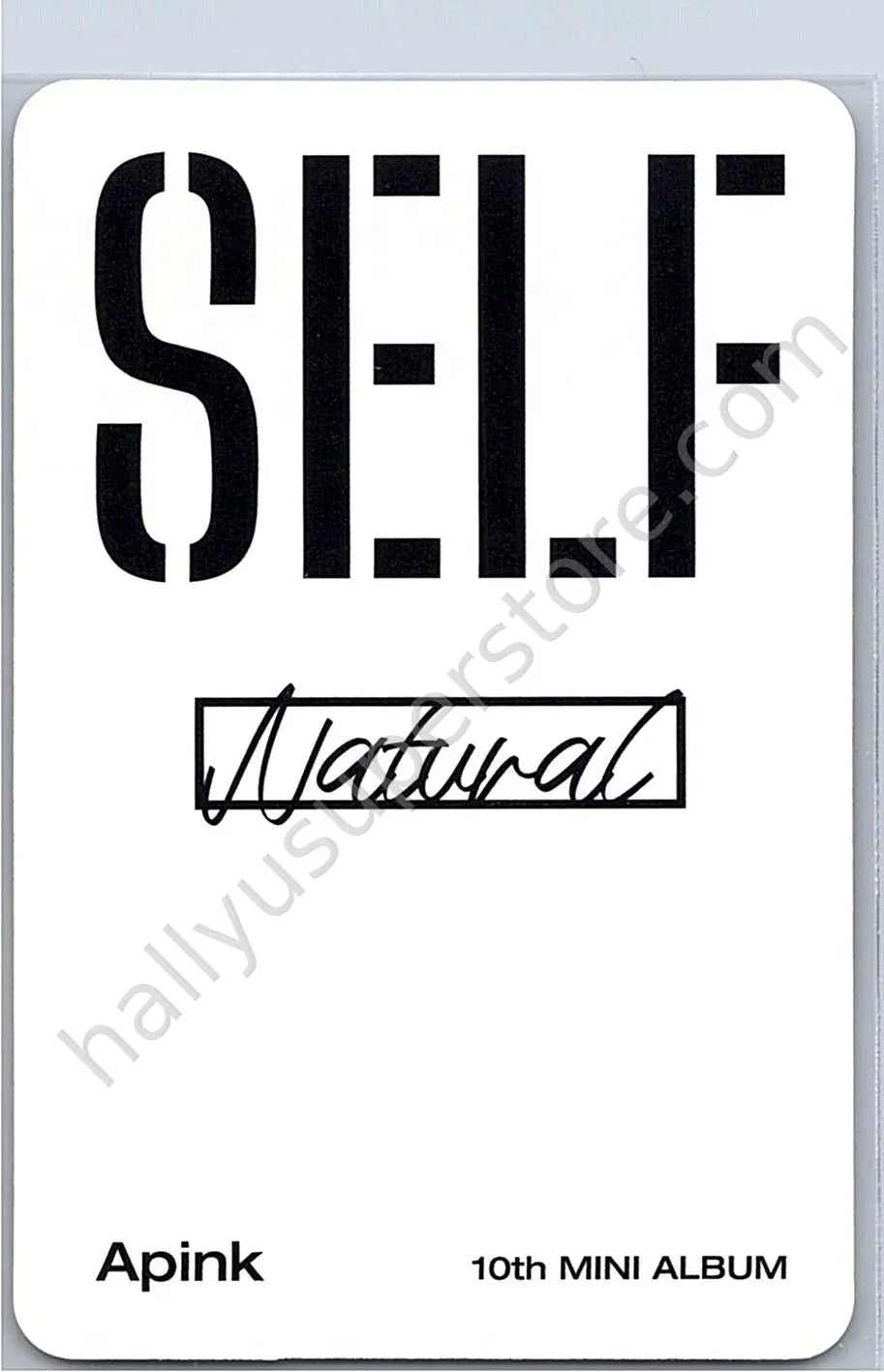 Apink - Bomi - Apink - Bomi - SELF Album album photocard natural version