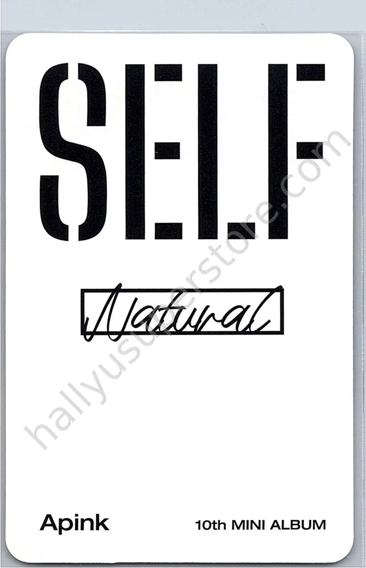 Apink - Bomi - Apink - Bomi - SELF Album album photocard natural version