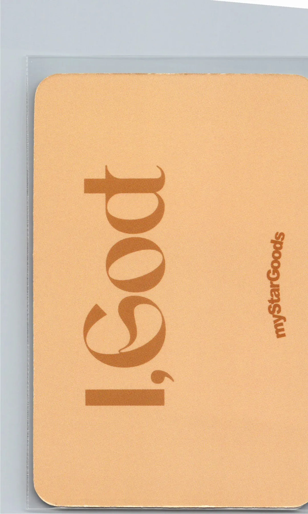 XLOV "I,God" - My Star Goods Fansign Event Photocard R2 [26.06.26]