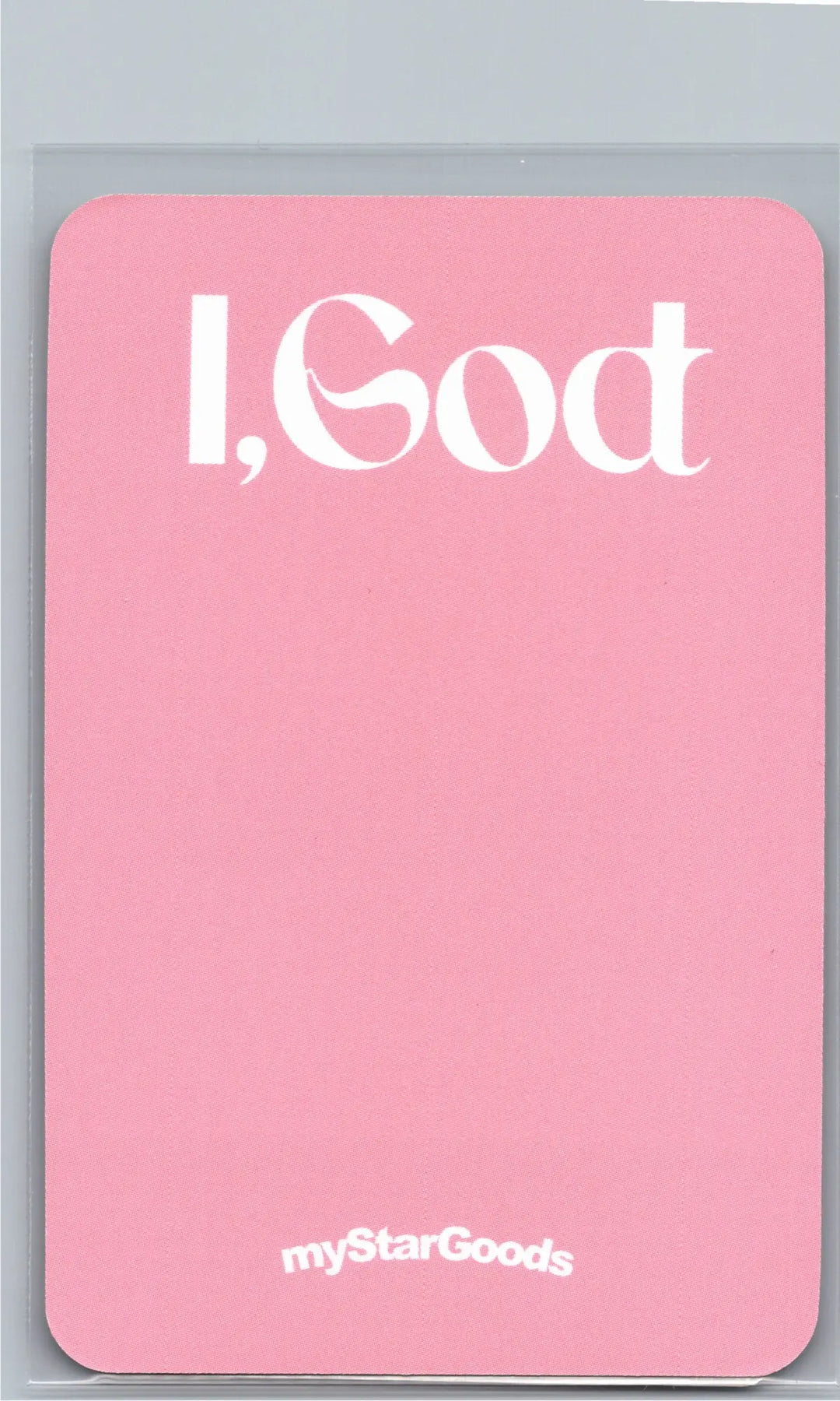XLOV "I,God"- MyStarGoods Fansign Event Photocard R4 [26.07.07]