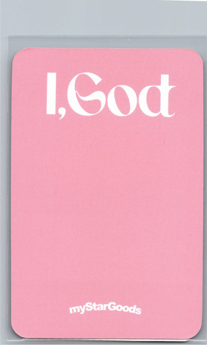 XLOV "I,God"- MyStarGoods Fansign Event Photocard R4 [26.07.07]