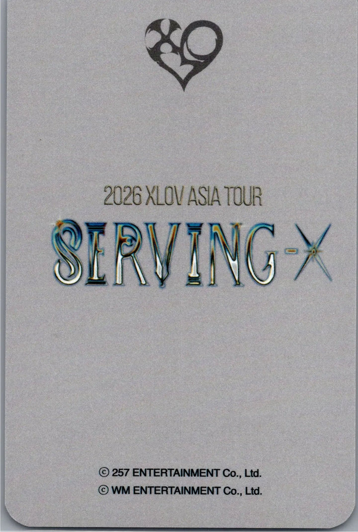 XLOV "2026 XLOV ASIA TOUR [Serving-X]" - XLOV Concert MD Special Event Photocard [26.07.20]