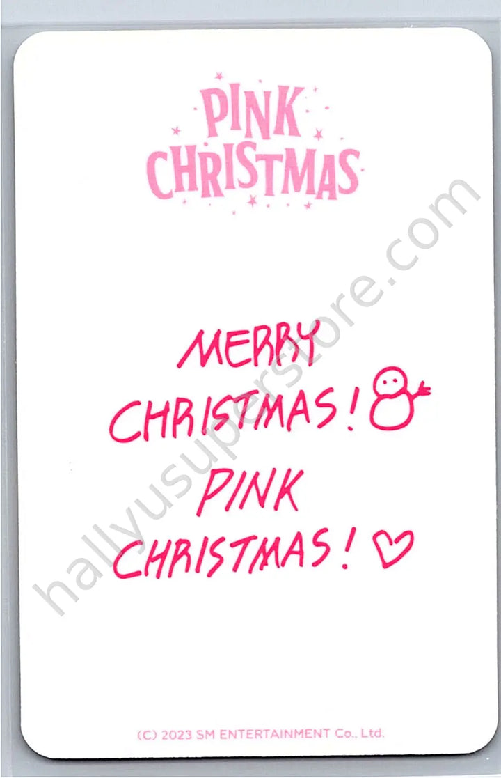 aespa - Winter - aespa - Winter - Pink Christmas (All) Other trading card 2023 version