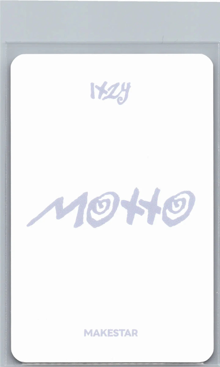 ITZY "Motto"- Makestar Fansign Event Photocard, Mini Photocard R2 (POCAALBUM Ver.) [26.07.14]