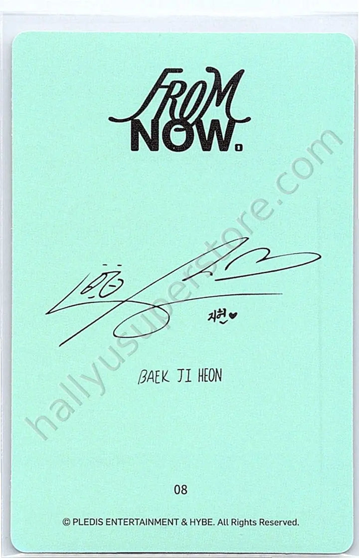 fromis_9 - Jiheon - fromis_9 - Jiheon - 2024 fromis_9 concert <FROM NOW.> Event merch photocard polaroid