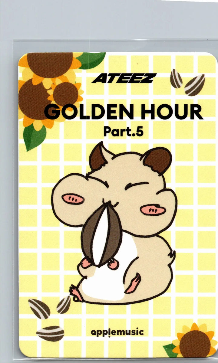 ATEEZ "GOLDEN HOUR : Part.5" - Apple Music Fansign Event Photocard (DIGIPACK Ver.) [26.07.02]