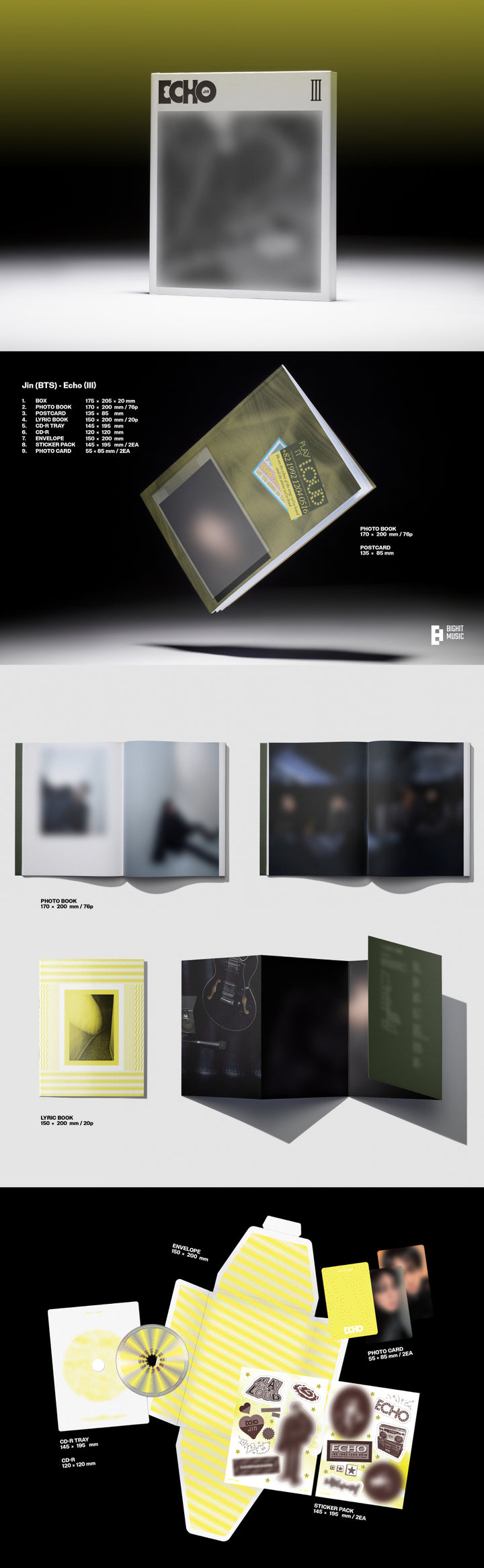 [SOLD OUT] 진 - 미니 2집 [Echo] 2번
