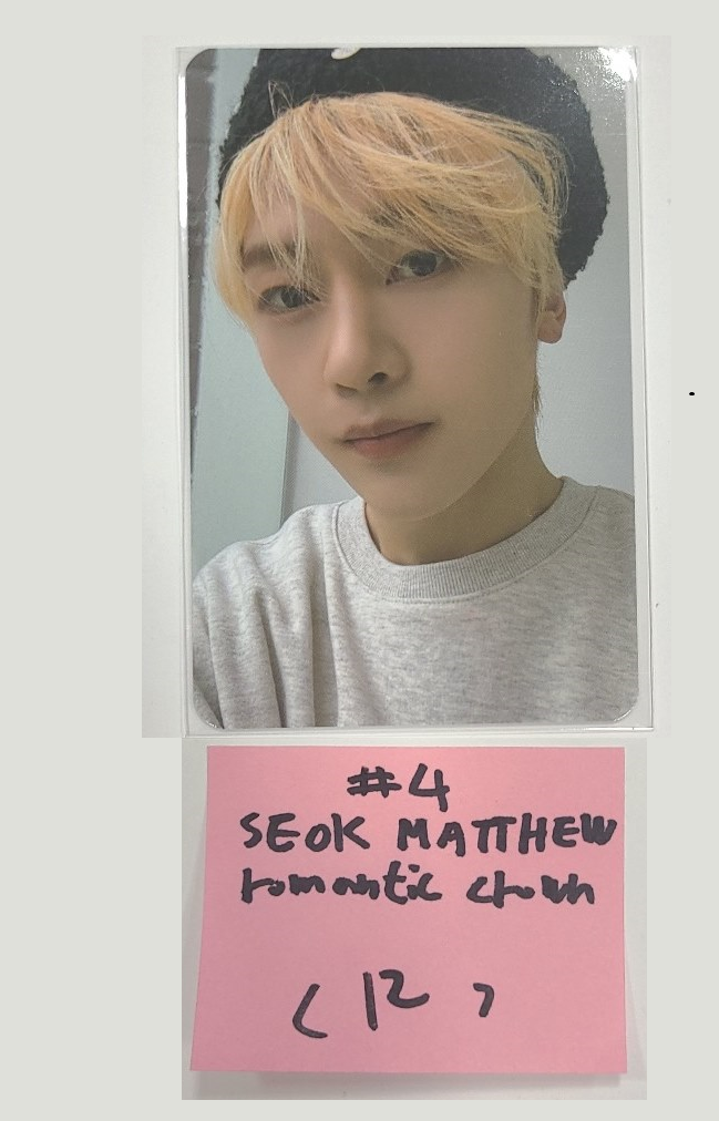 ZEROBASEONE (ZB1) - Musinsa, Romantic Crown Clothings Event Photocard [24.2.16] - HALLYUSUPERSTORE