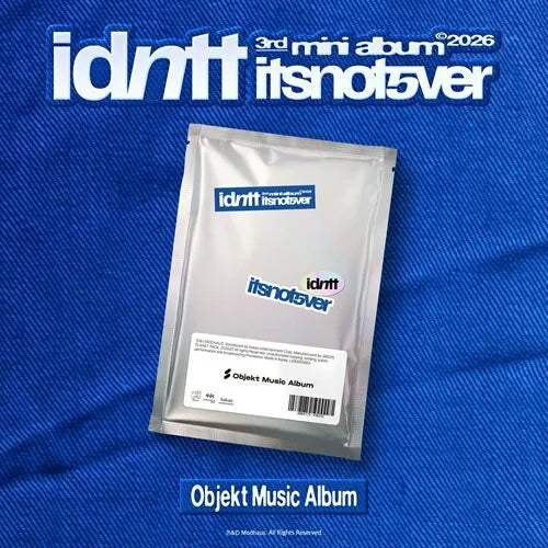 [Pre-Order] idntt - 2nd Mini Album <itsnotover> [Choose version]
