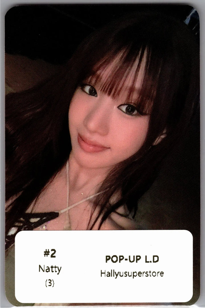 KISS OF LIFE "SWEAT" - Soundwave POP-UP Store Lucky Draw Event Photocard [26.08.05]