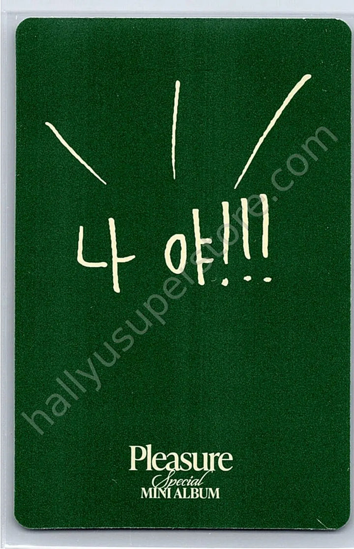 TREASURE - Haruto - Pleasure album photocard green version photocard