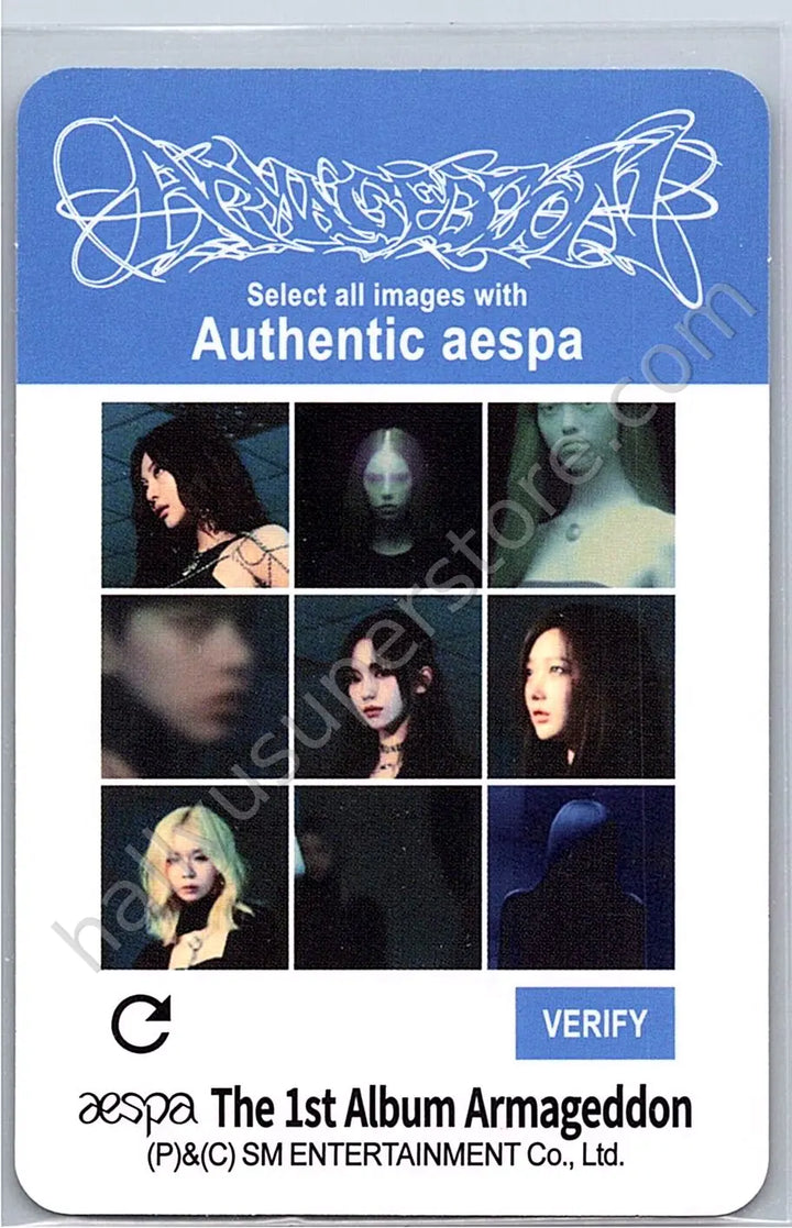 aespa - Karina - the 1st album amagedon