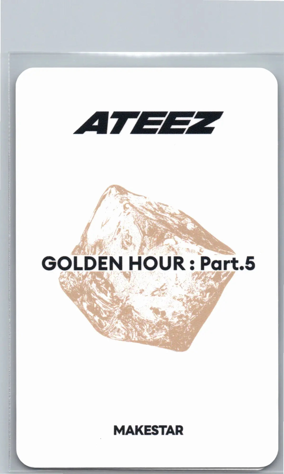 ATEEZ "GOLDEN HOUR : Part.5" - Makestar Lucky Draw Event Photocard [26.06.26]