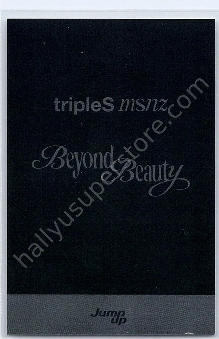 tripleS - Jiyeon - Beyond Beauty jump up polaroid round 13 video call (fancall)