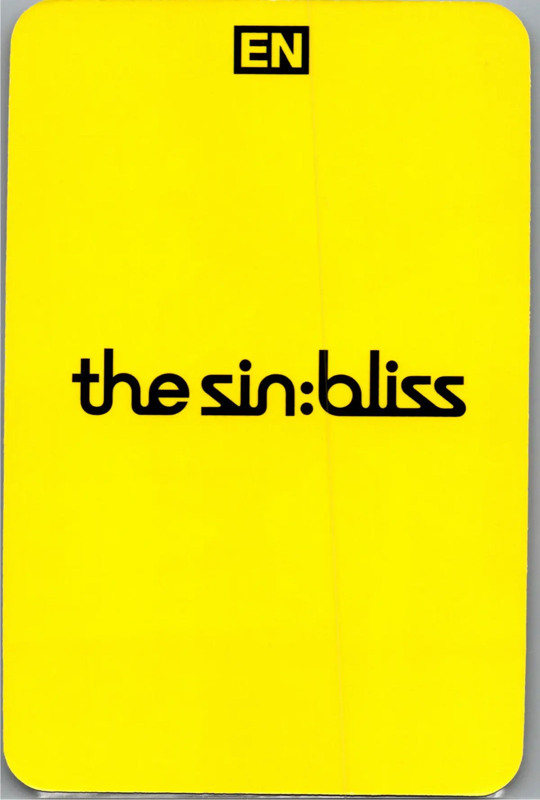 ENHYPEN "THE SIN : BLISS" - Olive Young Lucky Draw Event Photocard [26.08.24]