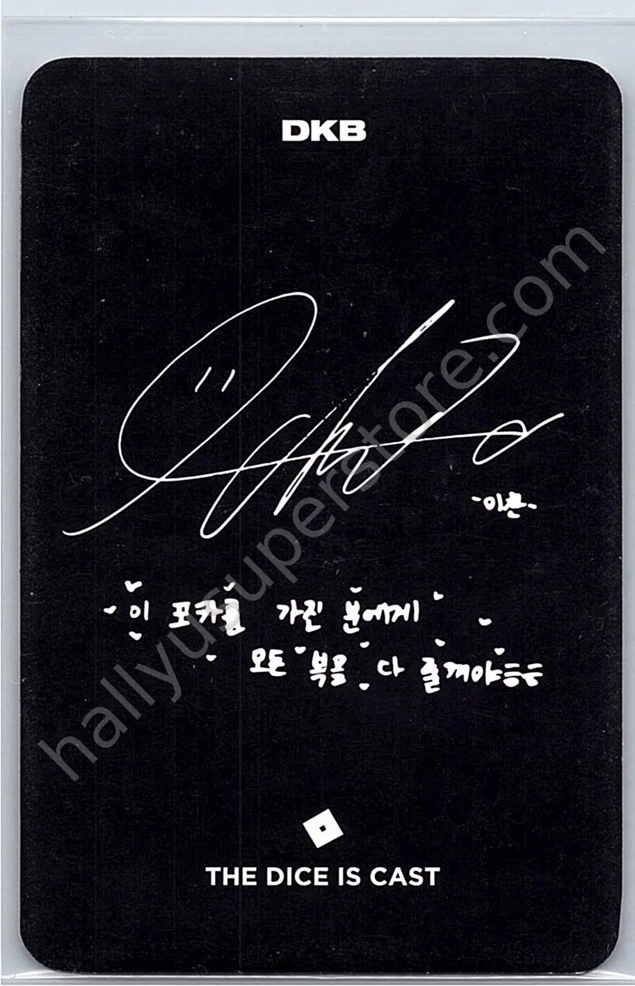 DKB - E-chan - The Dice Is Cast album photocard