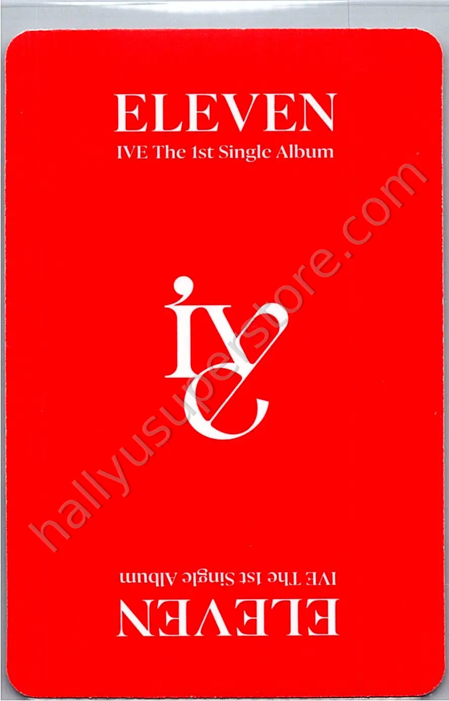 IVE - Rei - IVE - Rei - ELEVEN Album album photocard ver. 2