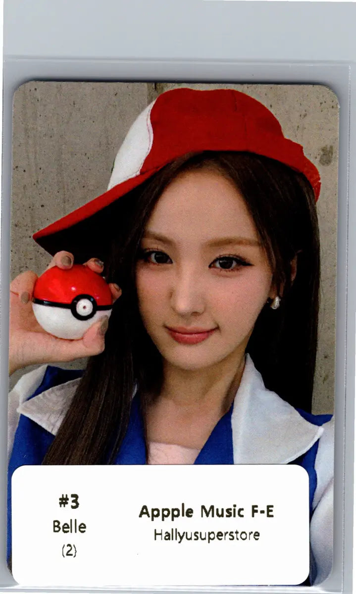 KISS OF LIFE "Who is she" - Apple Music Fansing Event Photocard (Awe Ver.) [26.06.23]