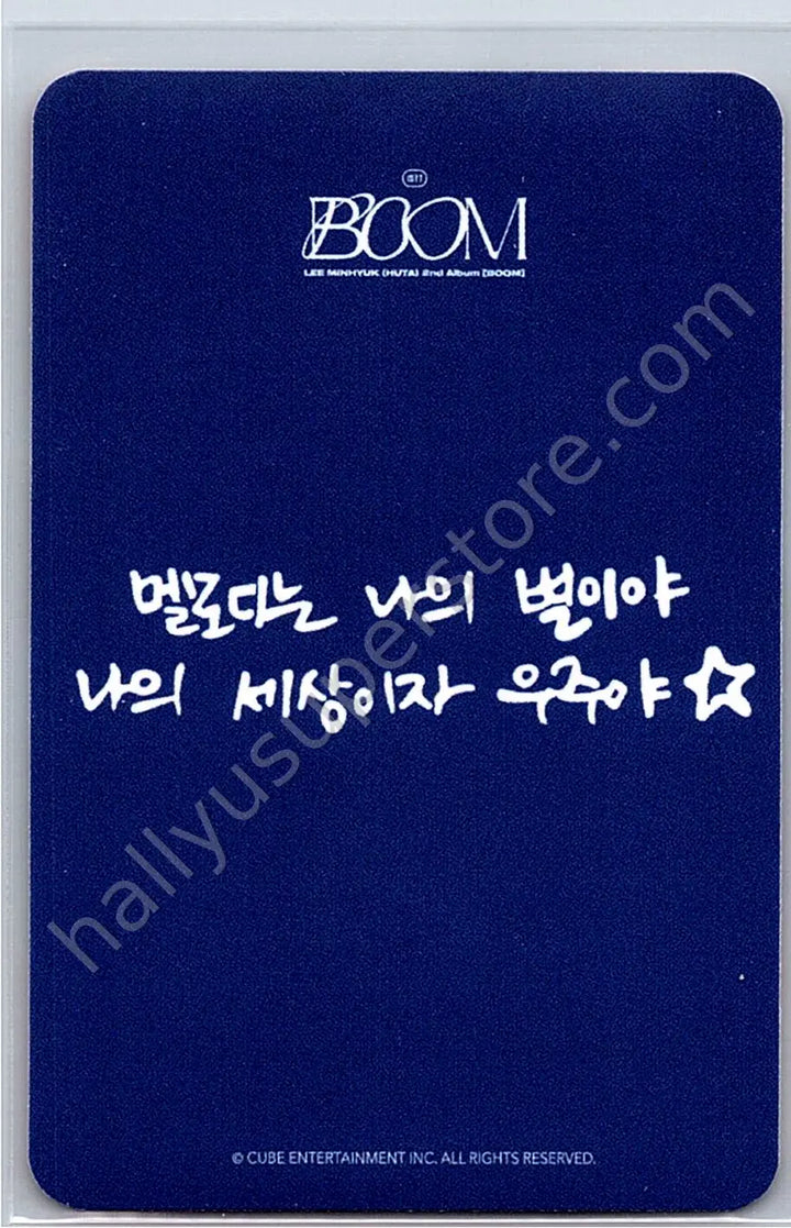 BTOB - Minhyuk - BOOM