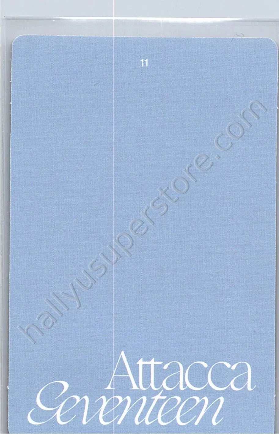 SEVENTEEN - Wonwoo - Attacca album photocard op.1 version