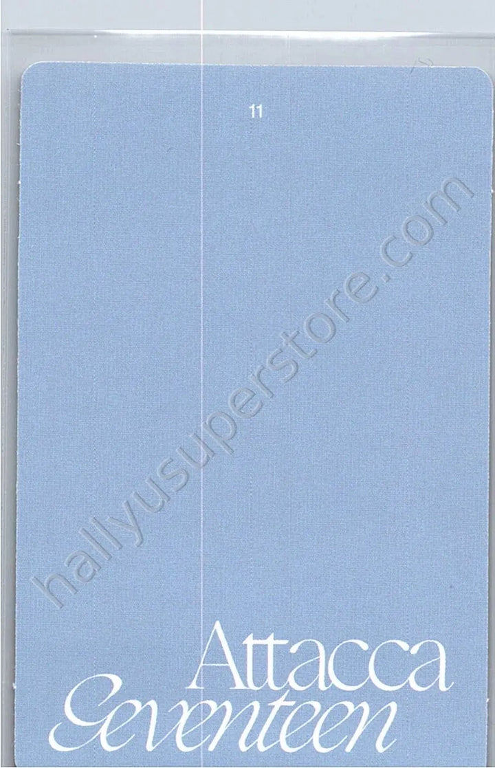 SEVENTEEN - Wonwoo - Attacca album photocard op.1 version