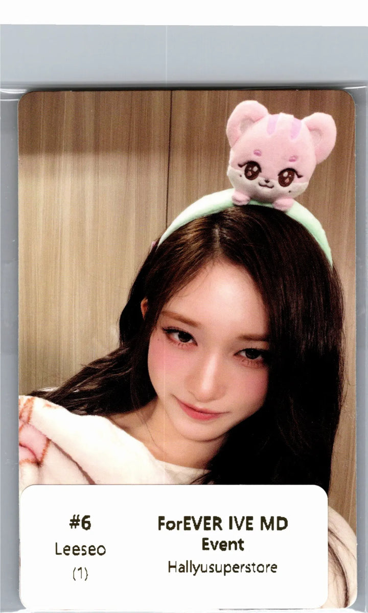 IVE - IVE COLLAB with EVERLAND <ForEVER IVE> POP-UP Store MD Event Photocard [26.07.02]