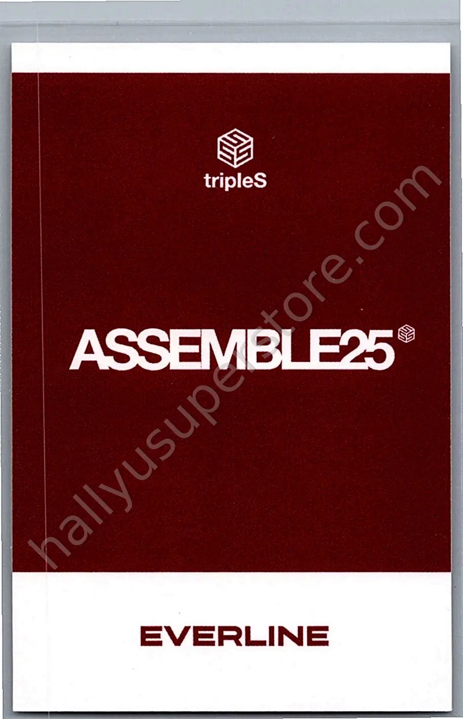 tripleS - Chaeyeon - Assemble25 everline polaroid round 2 video call (fancall)