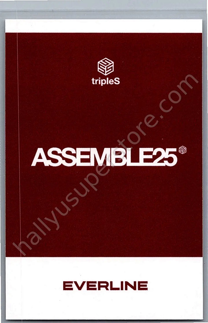 tripleS - Chaeyeon - Assemble25 everline polaroid round 2 video call (fancall)